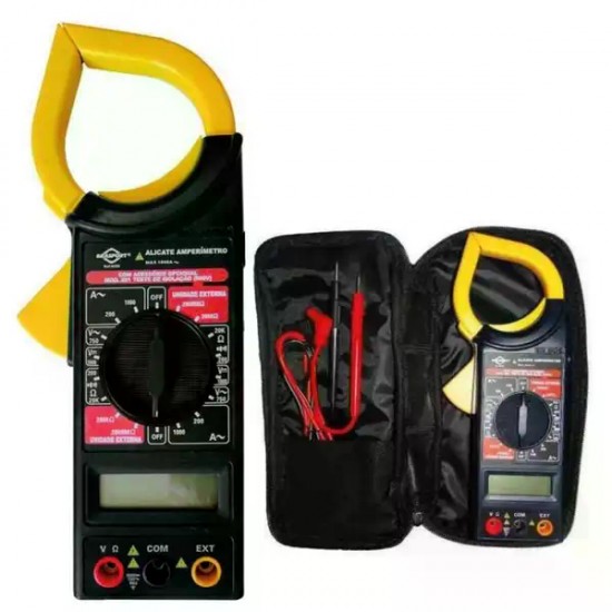 AMPERIMETRO ALICATE DIGITAL BRASFORT 8559 PC 1