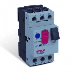 DISJ MOTOR STECK 3P 25A  9,0-14,0A PC 1