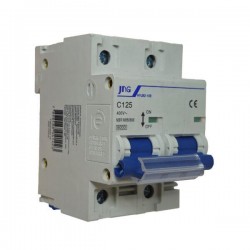 DISJUNTOR BIPOLAR JNG DIN JCB  125A CF 1