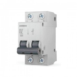 DISJUNTOR BIPOLAR SIEMENS 5SJ1 C  50A   CF 1