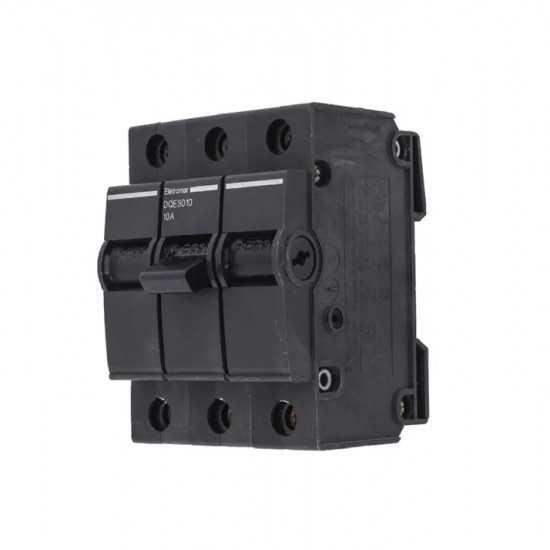 DISJUNTOR TRIPOLAR ELETROMAR 10A PC 1