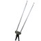 ANTENA INTERNA DUPLA P/TV C/TERMINAL FORQUILHA PC 1