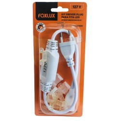 DRIVER PLUG P/FITA LED FOXLUX 127V PC 1