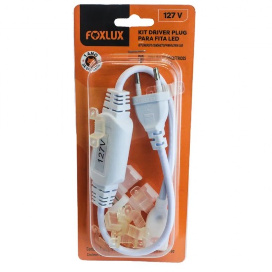 DRIVER PLUG P/FITA LED FOXLUX 127V PC 1