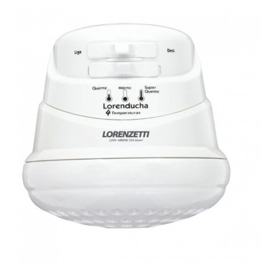 DUCHA LXC LORENDUCHA 6800W 220V BRANCA PC 1
