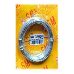 ARAME GALVANIZADO C/10 MTS ENCARTELADO BWG 24 CART 1