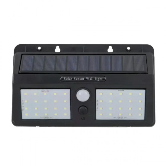 ARANDELA GAYA SOLAR ZYON 2 C/SENSOR PTO 8W 6500K PC 1