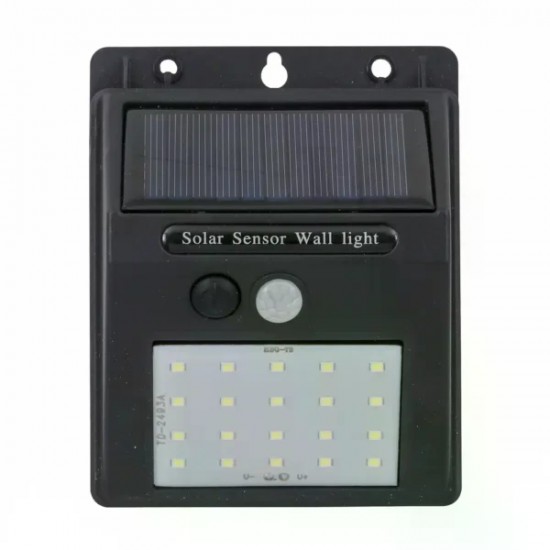 ARANDELA GAYA SOLAR ZYON C/SENSOR PTO 4W 6500K PC 1