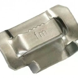 FECHO DE ACO INOX C/100PCS PCTE 1