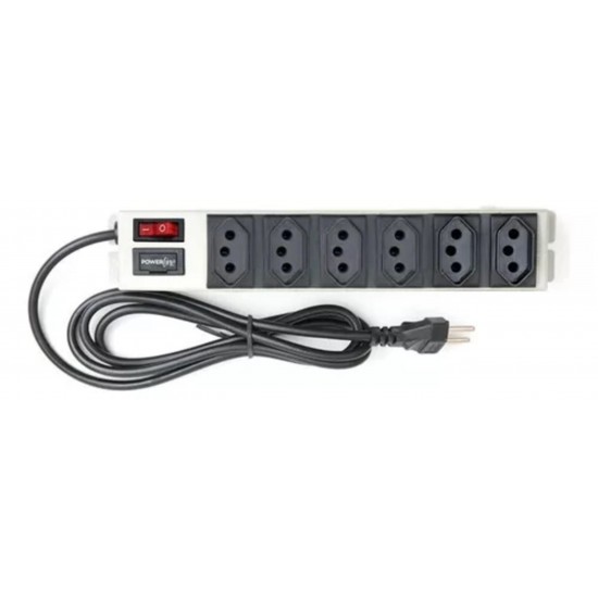 FILTRO L MULTICRAFT CHAPA 6 TOMADAS BIV  PC 1