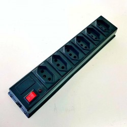 FILTRO LINHA CTC PVC 6 TOMADAS BIV PC 1