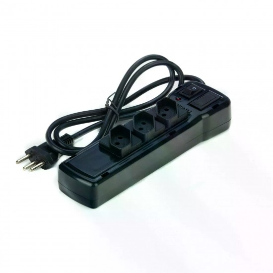 FILTRO LINHA FIOLUX 3 TOMADAS  PC 1