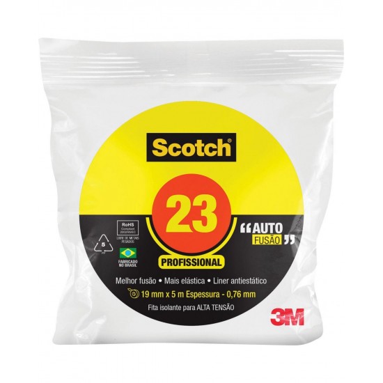 FITA ISOLANTE 3M AUTO FUSAO 05M X 19MM PC 1