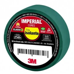 FITA ISOLANTE 3M IMPERIAL 10M VERDE CF 1