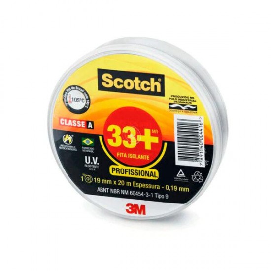 FITA ISOLANTE 3M SCOTCH 20M PC 1