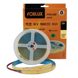 FITA LED FOXLUX COB IP20 15W 12V 4000K C/5MT UN 1