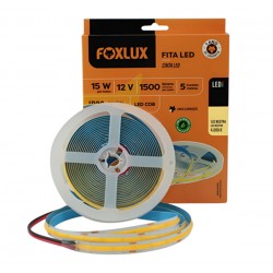 FITA LED FOXLUX COB IP20 15W 12V 4000K C/5MT UN 1