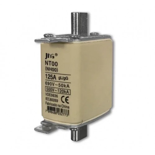 FUSIVEL NH JNG RETARDADO 00 -125A CF 1