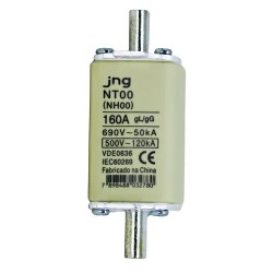 FUSIVEL NH JNG RETARDADO 00 -160A CF 1