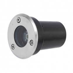 BALIZADOR LED PISO GAYA EMBUTIR REDONDO  3W VERDE PC 1