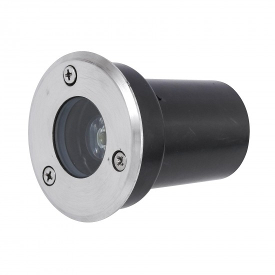 BALIZADOR LED PISO GAYA EMBUTIR REDONDO  3W VERDE PC 1