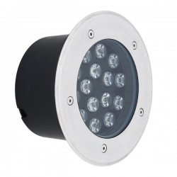 BALIZADOR LED PISO GAYA EMBUTIR REDONDO 15W 6000K PC 1