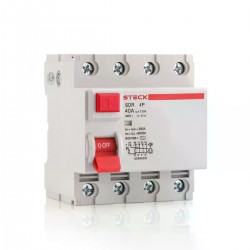 INTERRUPTOR DR FUGA STECK 4P 40A/030MA CF 1
