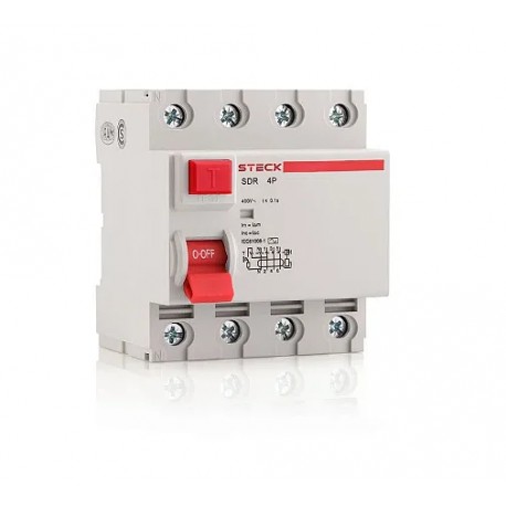 INTERRUPTOR DR FUGA STECK 4P125A/030MA CF 1