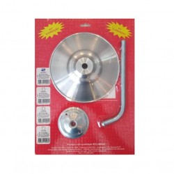 KIT ILUMINACAO RELUBRAS BRACO CURVO 30CM UN 1