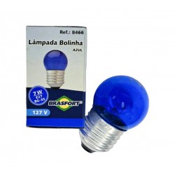 LAMP.BOLINHA BRASFORT  7X127V AZUL PC 1