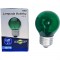 LAMP.BOLINHA BRASFORT 15X127V VERDE PC 1