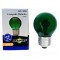 LAMP.BOLINHA BRASFORT 15X220V VERDE PC 1