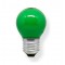 LAMP.BOLINHA GE 15X127V VERDE PC 1