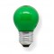 LAMP.BOLINHA GE 15X220V VERDE PC 1