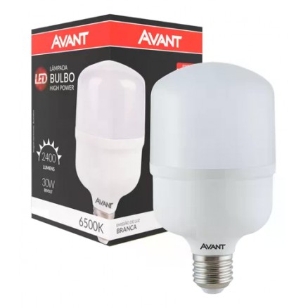 LAMP.BULBO LED AVANT  30W 6500K HP  2400LM E27 PC 1
