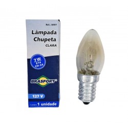 LAMP.CHUPETA BRASFORT 7 X 127V CLARA PC 1