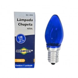 LAMP.CHUPETA BRASFORT 7 X 220V AZUL PC 1