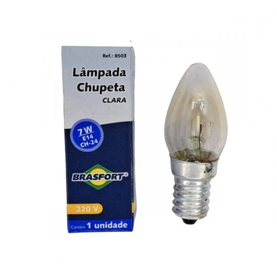 LAMP.CHUPETA BRASFORT 7 X 220V CLARA PC 1