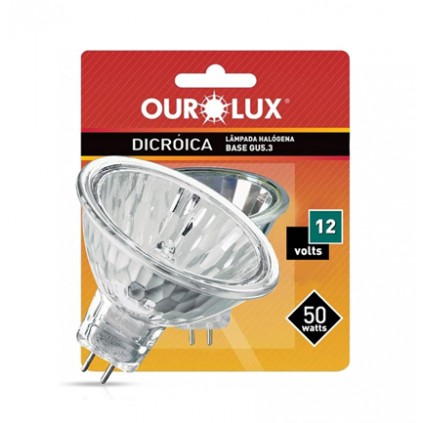 LAMP.DICROICA BRASFORT MR16 12V X 50W GU5.3 PC 1