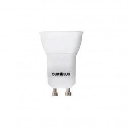 LAMP.DICROICA LED OUROLUX GU10 MR11 4,0W 2700K  PC 1