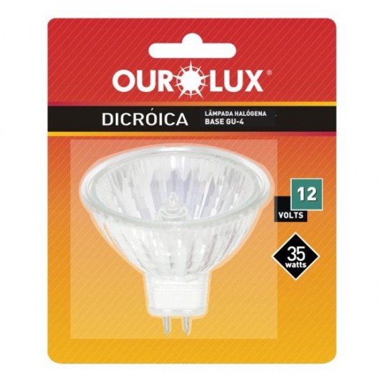 LAMP.DICROICA OUROLUX MR11 35WX12V GU4 PC 1