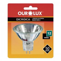 LAMP.DICROICA OUROLUX MR16 50WX12V GU5.3 PC 1
