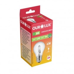 LAMP.ECO HALOGEN OUROLUX  42X220 CLARA CF 1