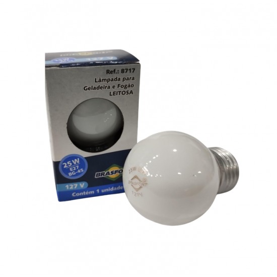 LAMP.GELADEIRA/FOGAO BRASFORT 25X127V LT 8717 PC 1