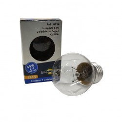 LAMP.GELADEIRA/FOGAO BRASFORT 40X220V CL 8716 PC 1