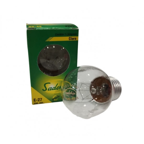 LAMP.GELADEIRA/FOGAO SADOKIN 40X220V CLARA CF 1