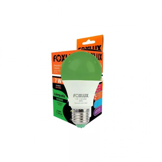 LAMP.LED COLOR S60 FOXLUX 7W VD UN 1