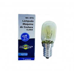 LAMP.MAQ.COST.BRASFORT ROSCA BAIXA 127V 8772 PCTE 1