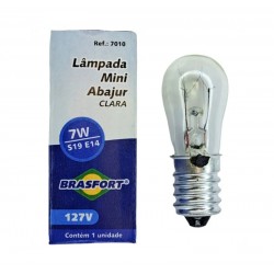 LAMP.SINALEIRO BRASFORT E-14 S19 7X127V CL 7010 PC 1