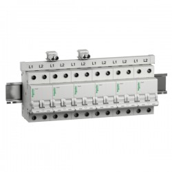 BARRAMENTO SCHNEIDER DIN 2P 80A 57 POLOS PC 1